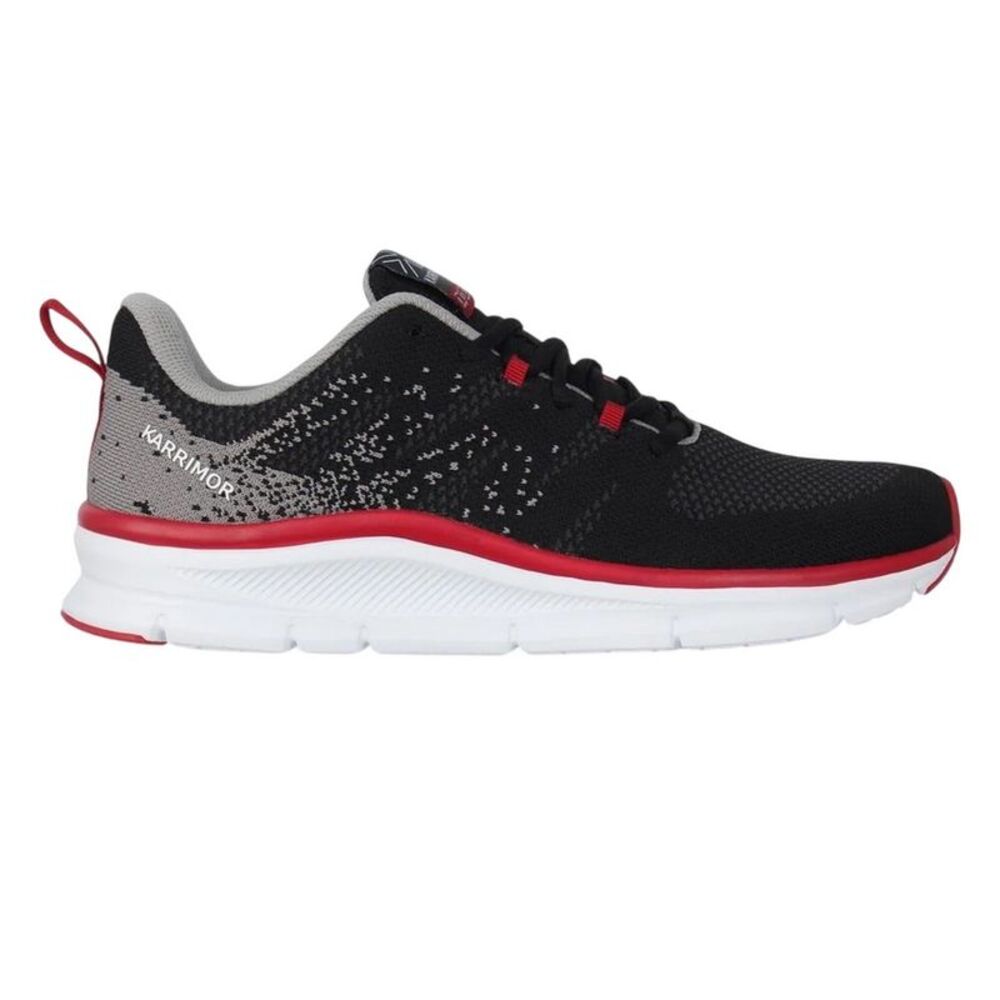 Karrimor Mens Duma 6 Shoes / Black/Red/Gray